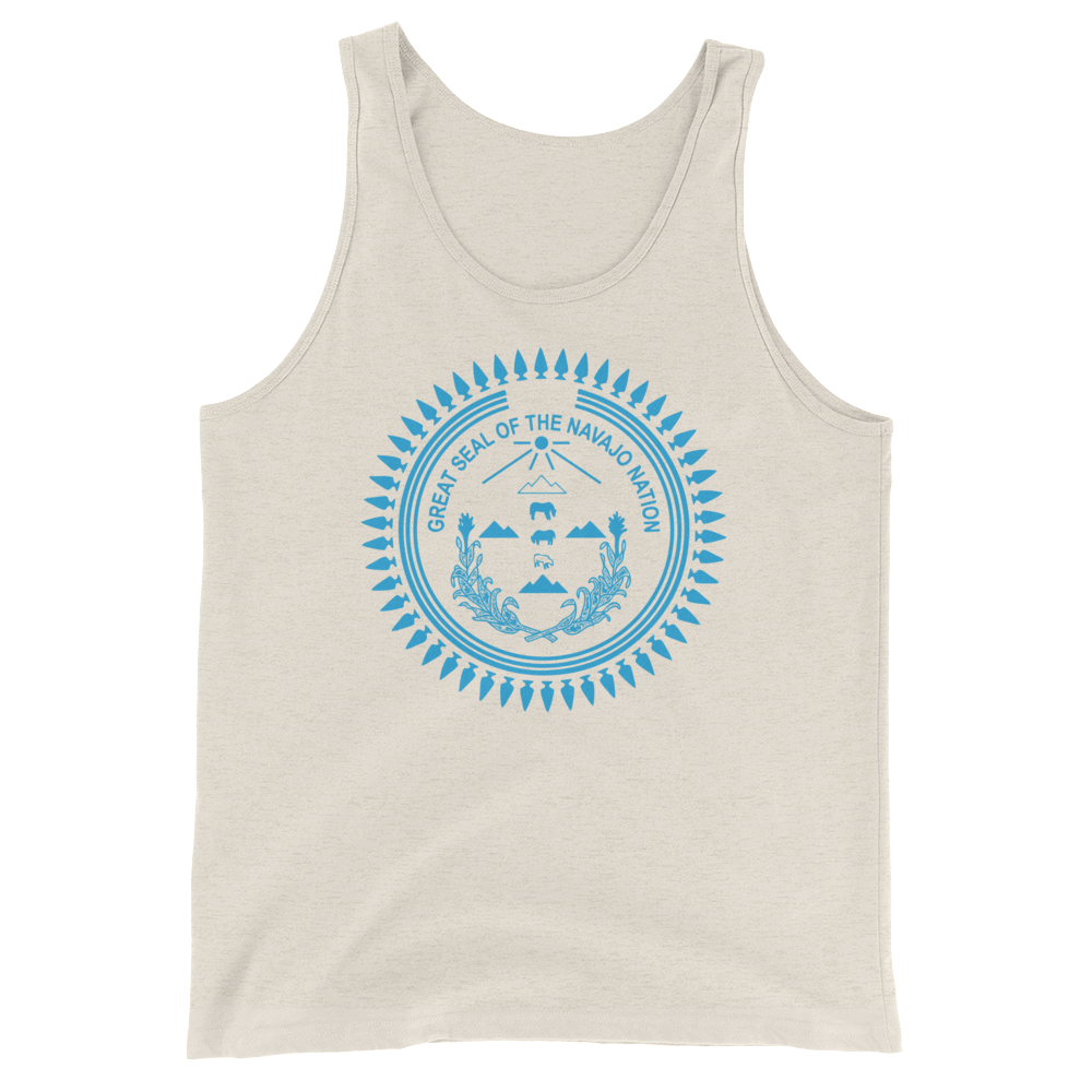 Turquoise Navajo Nation Seal Tank Top