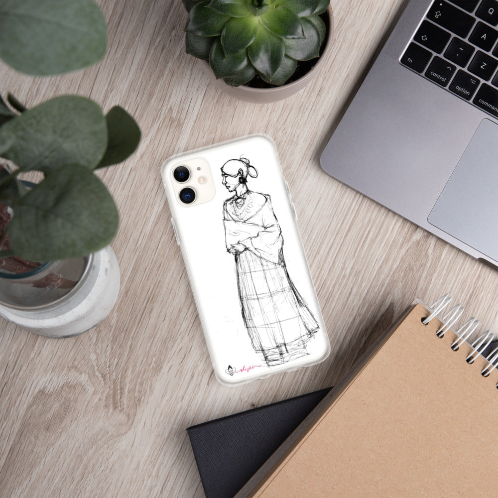 Navajo Woman iPhone Case