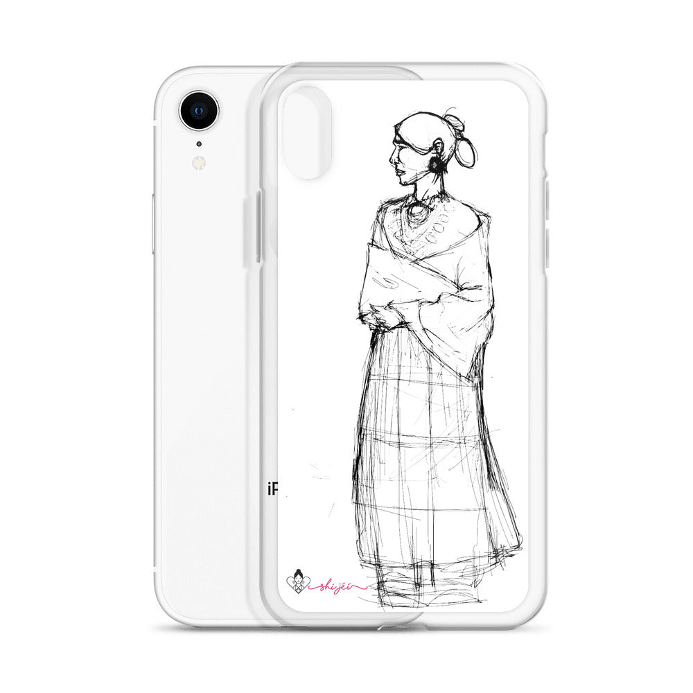 Navajo Woman iPhone Case