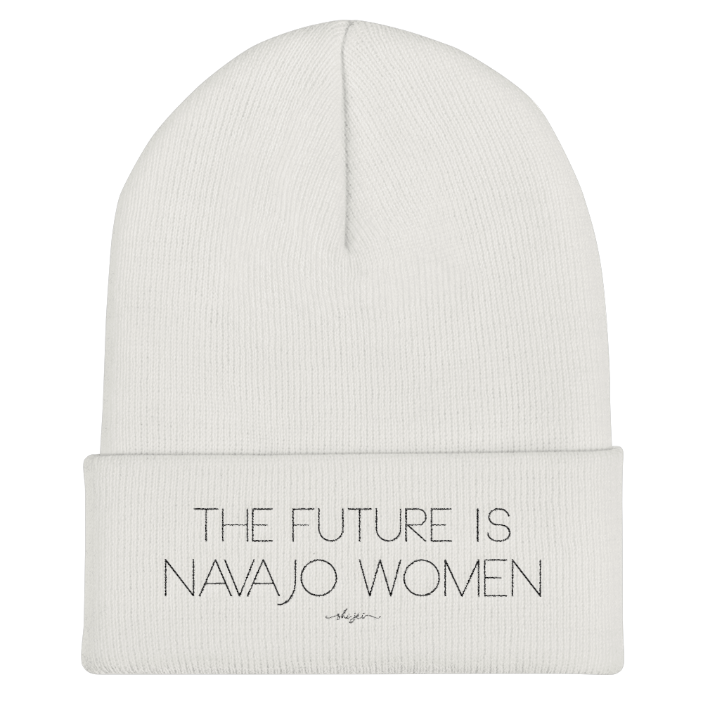 The Future is Women Cuffed Beanie