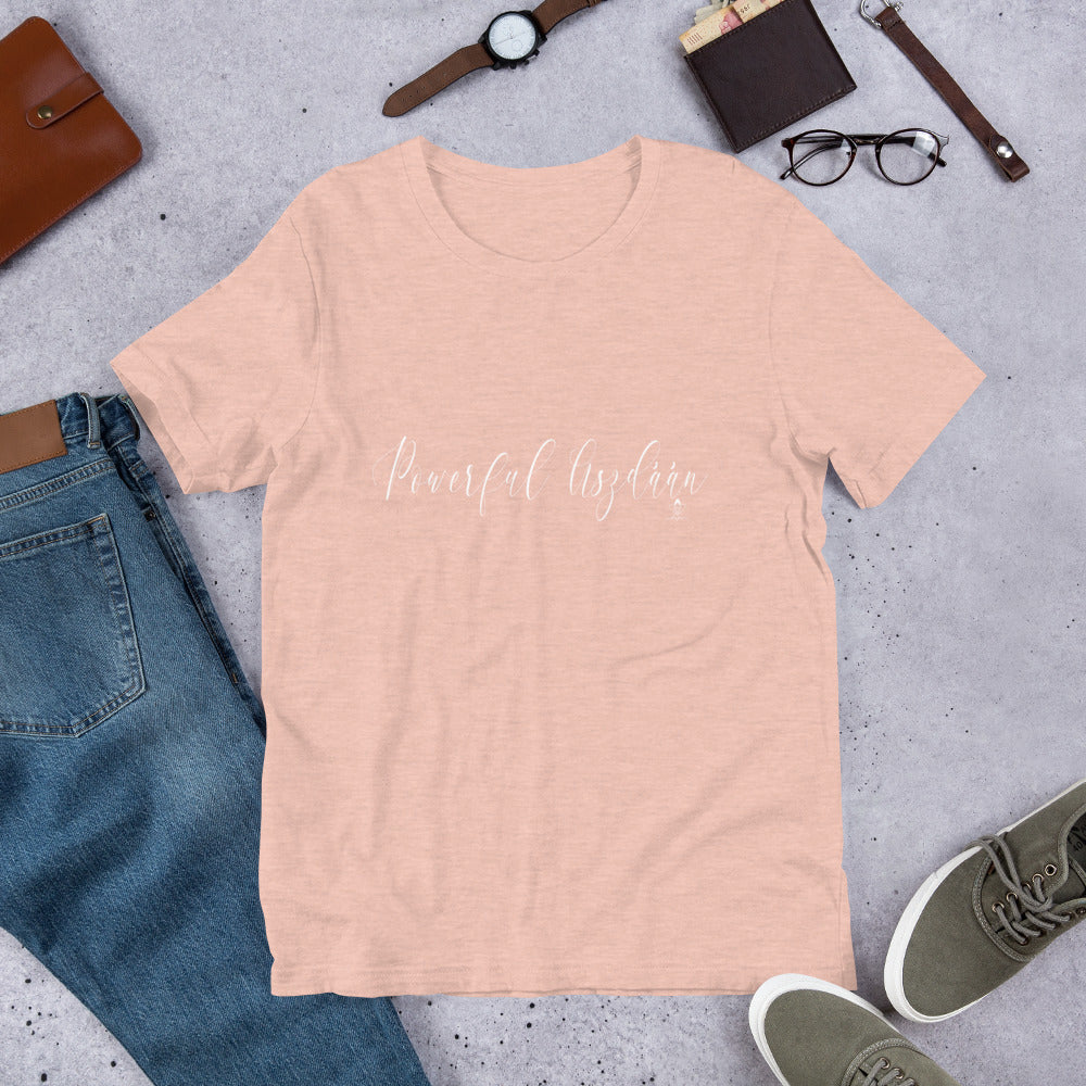 Handwritten Powerful Asdzáán Tee