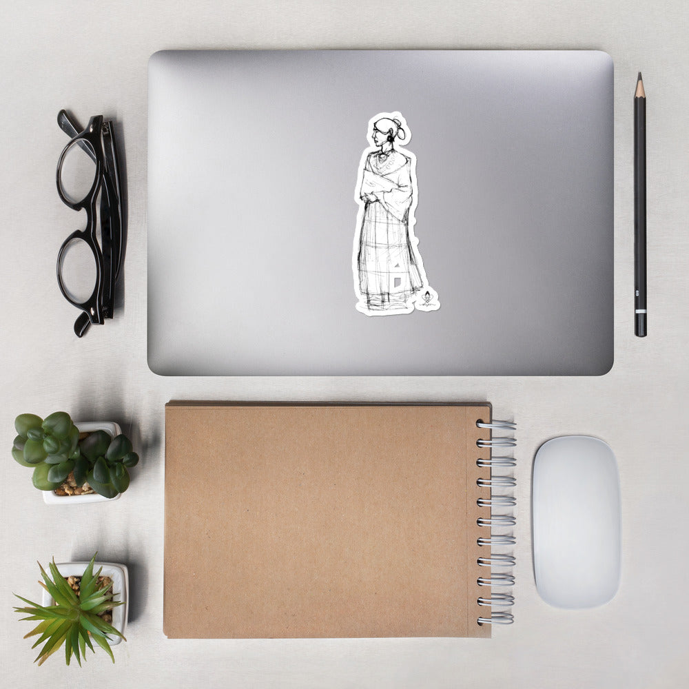 Navajo Woman Sticker