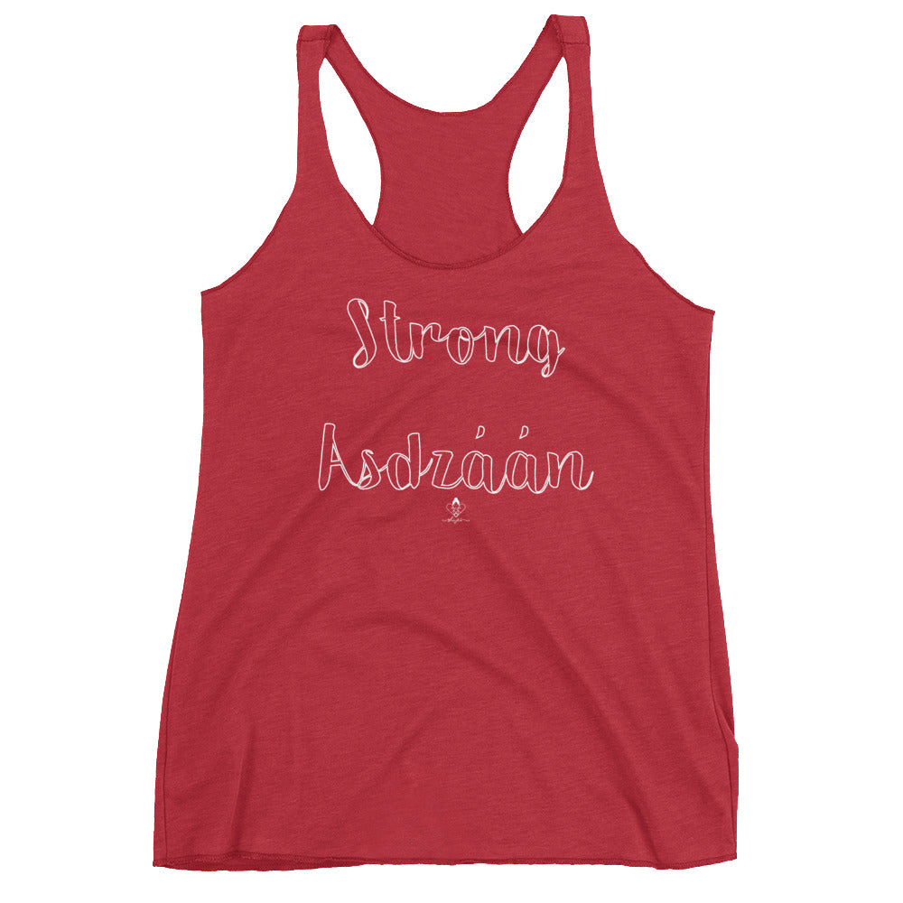 Strong Asdzáán Racerback Tank
