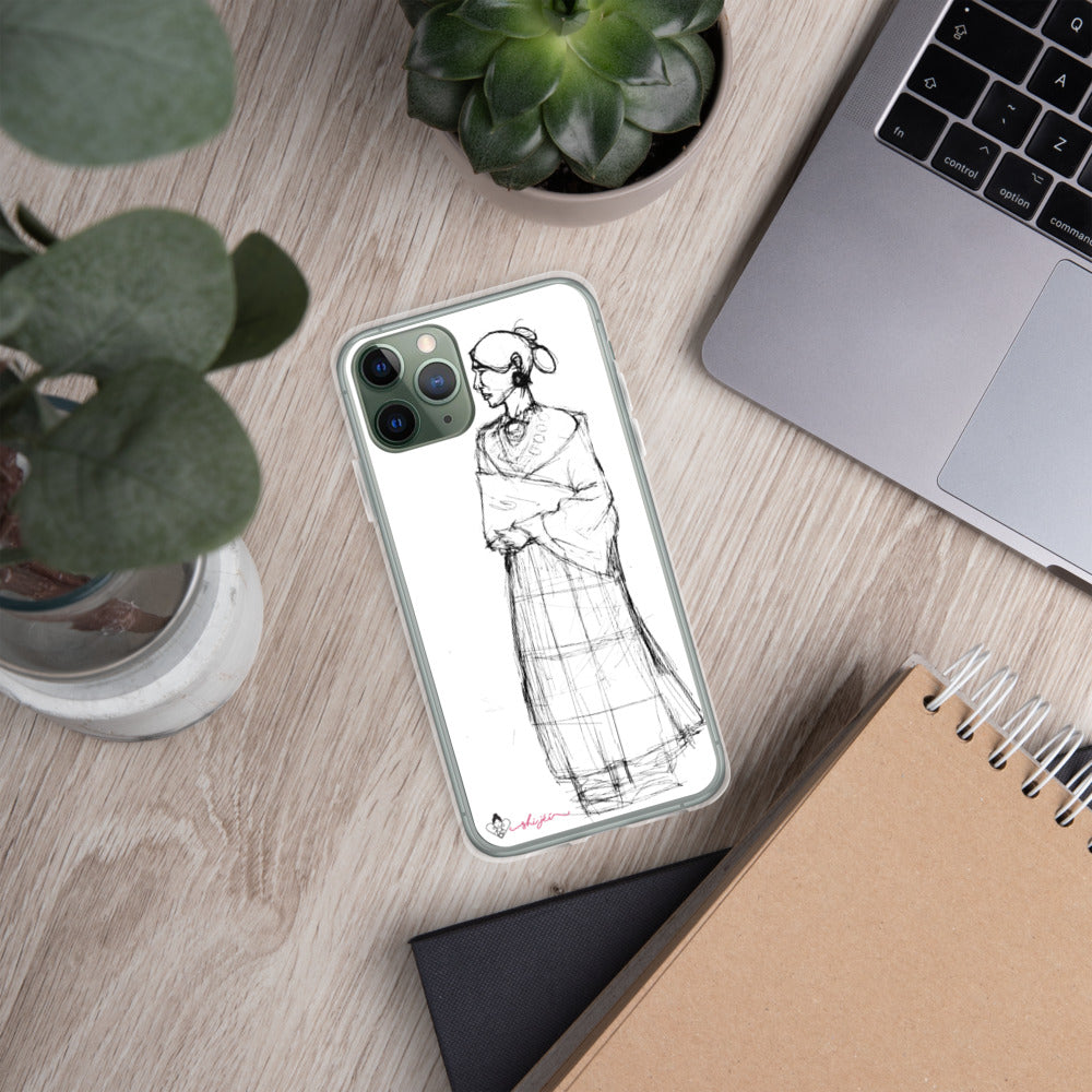 Navajo Woman iPhone Case