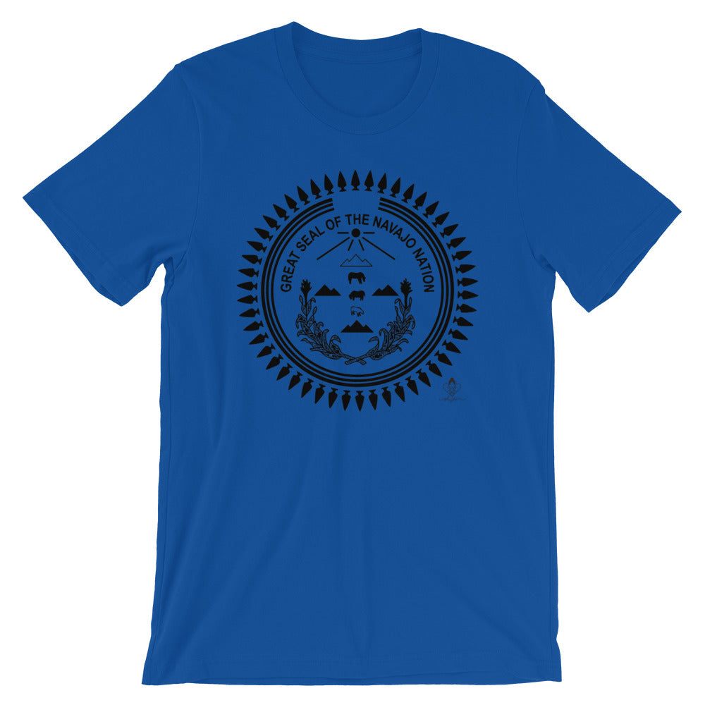 Black Print Navajo Nation Seal Tee