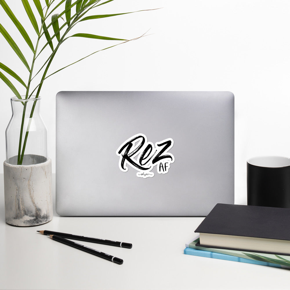 Rez AF Stickers
