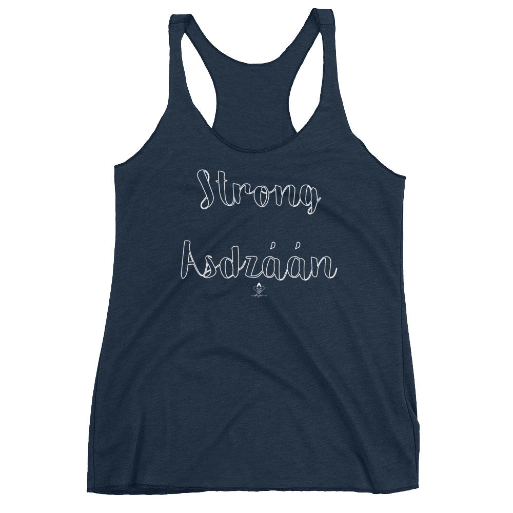Strong Asdzáán Racerback Tank