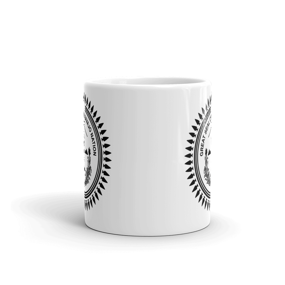 Black Navajo Nation Seal Mug