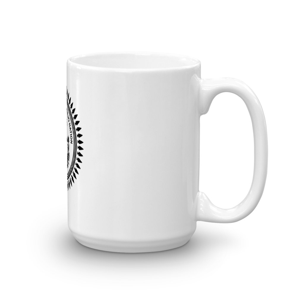 Black Navajo Nation Seal Mug