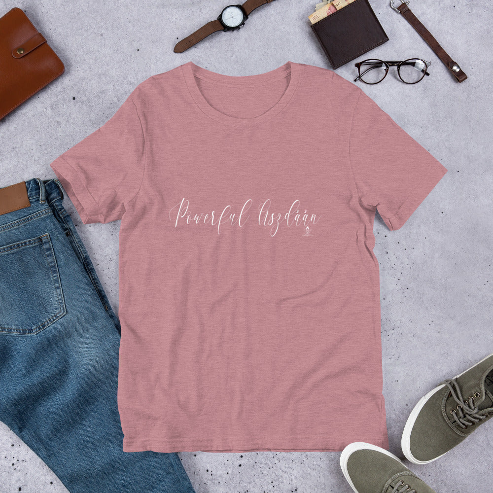 Handwritten Powerful Asdzáán Tee