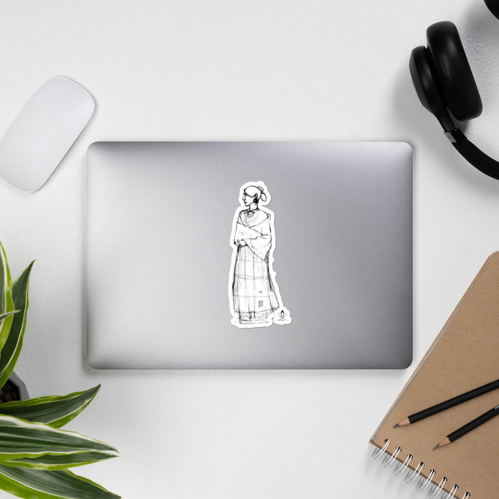 Navajo Woman Sticker