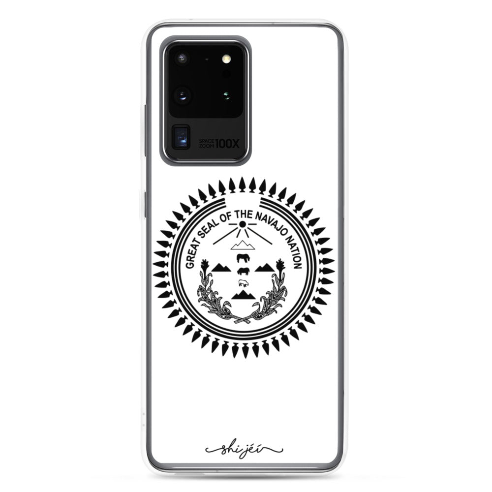 Black Navajo Nation Seal Samsung Phone Case