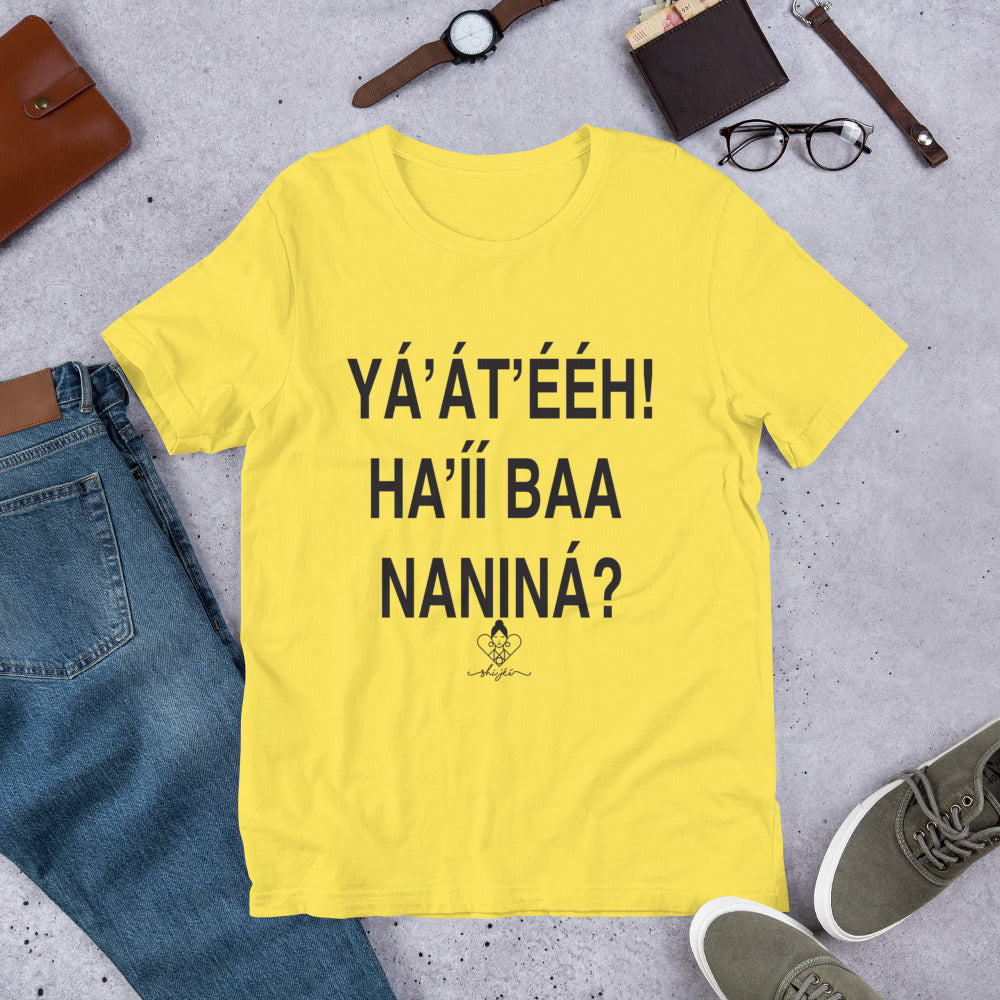 Hello! What's up? Tee