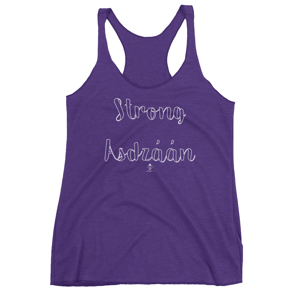 Strong Asdzáán Racerback Tank