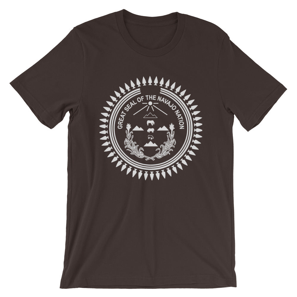 White Navajo Nation Seal Tee