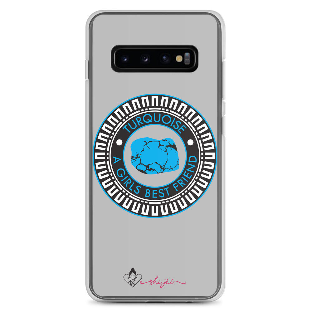 Turquoise is a Girl's Best Friend Samsung Case