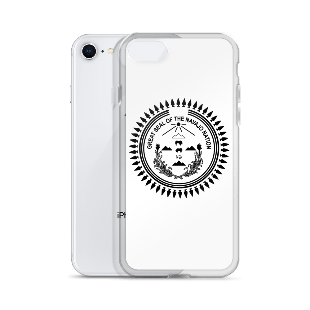 Black Navajo Nation Seal iPhone Case