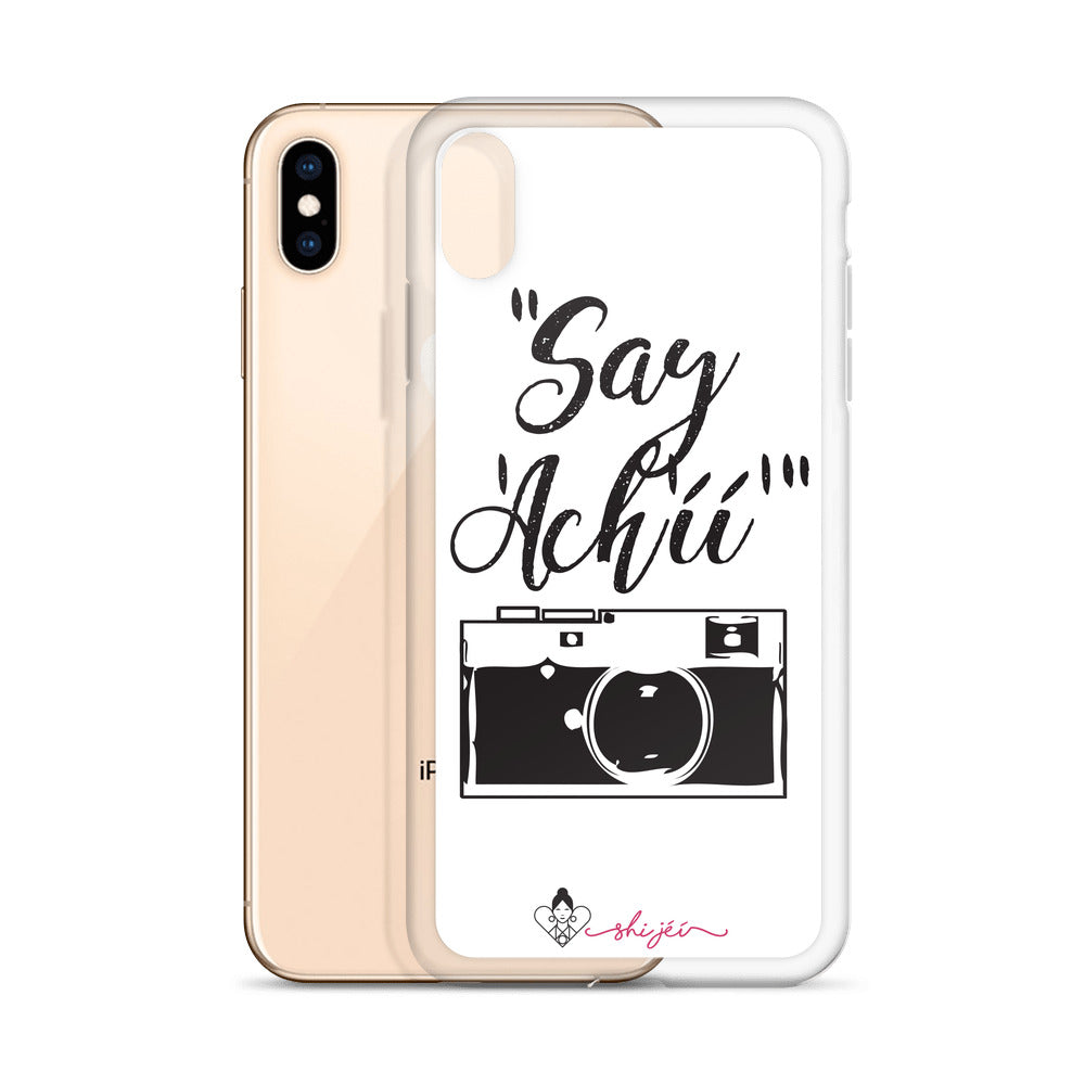 Say Achii iPhone Case