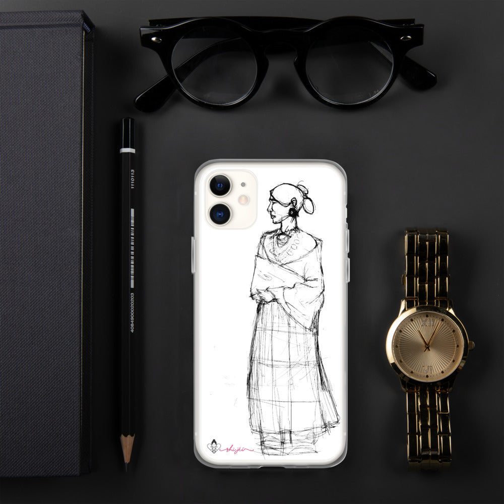 Navajo Woman iPhone Case