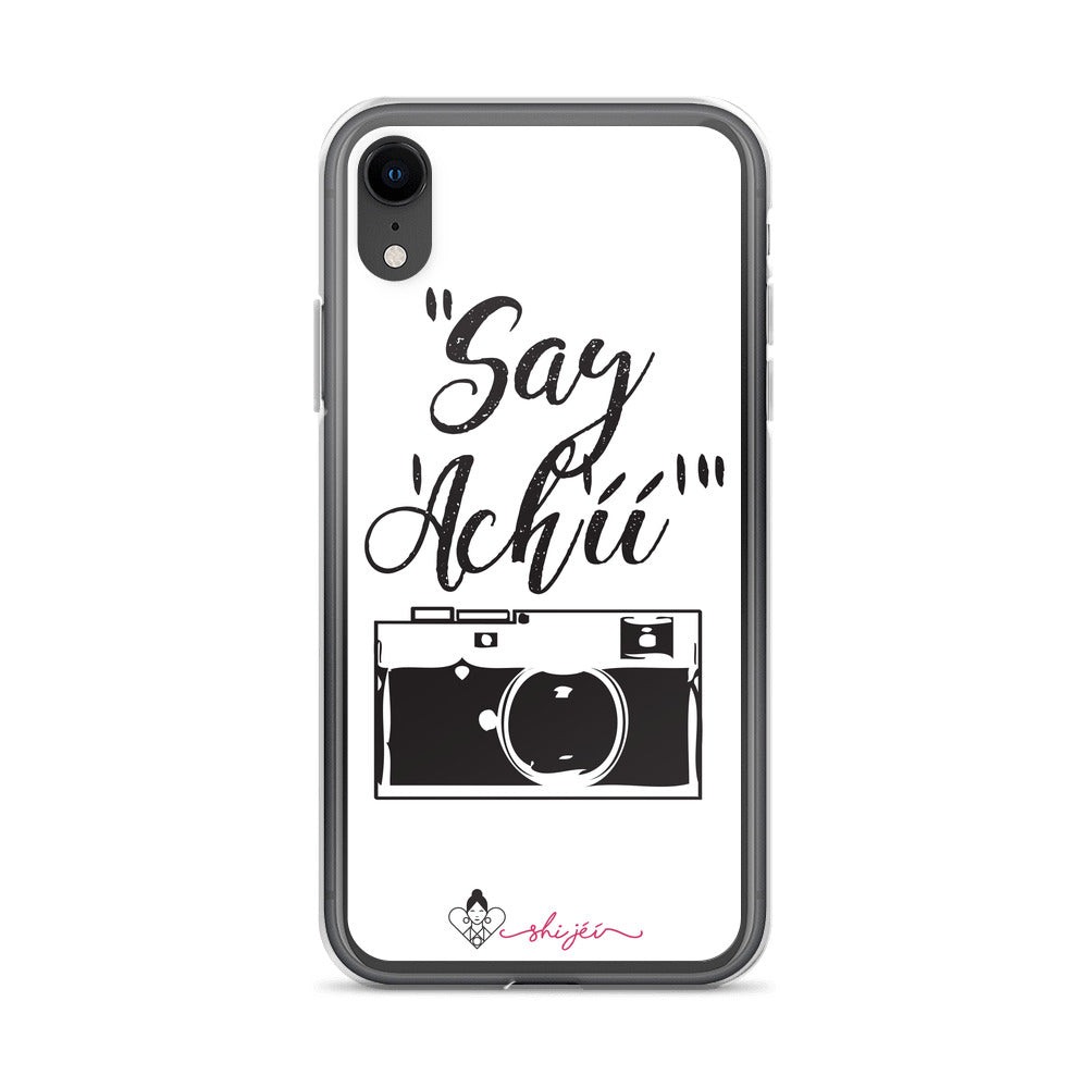 Say Achii iPhone Case