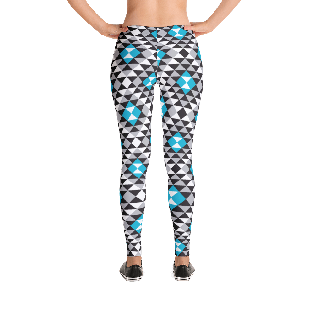 Teal Accent Leggings