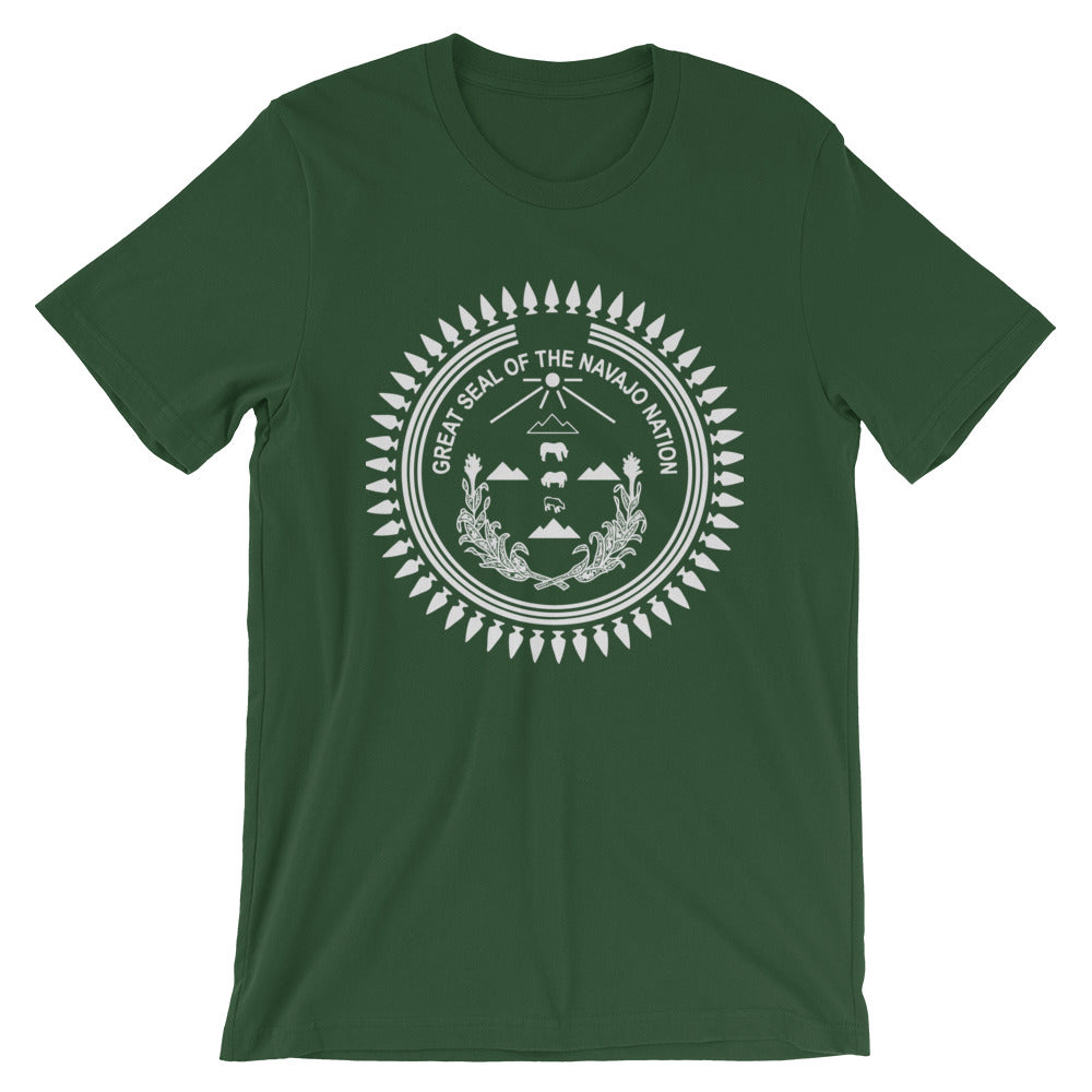 White Navajo Nation Seal Tee