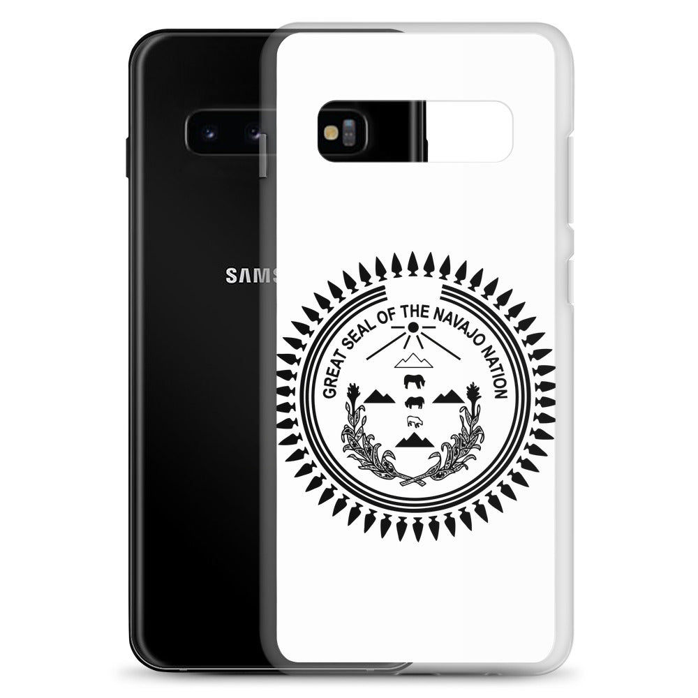Black Navajo Nation Seal Samsung Phone Case