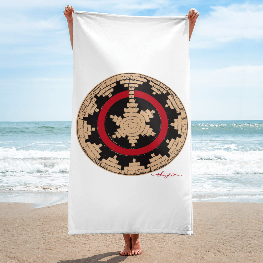 Navajo Wedding Basket Towel