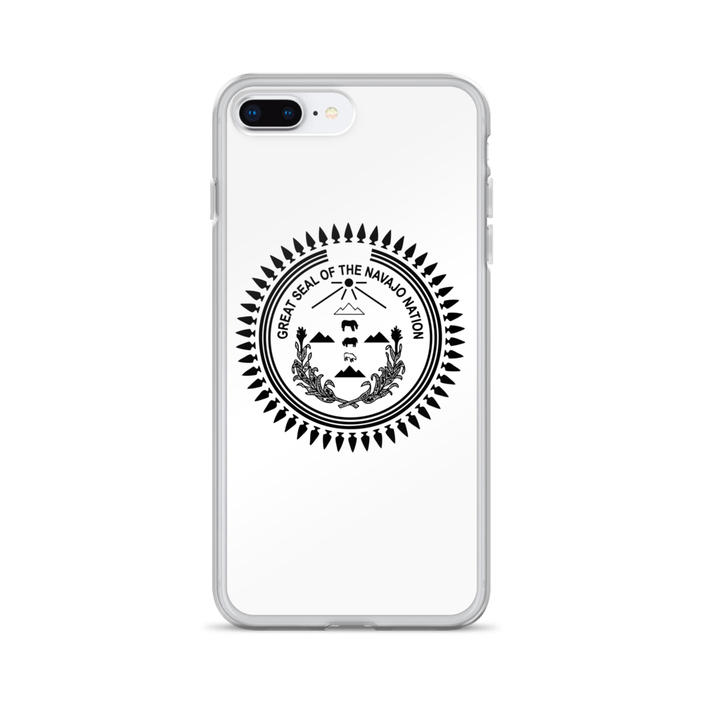 Black Navajo Nation Seal iPhone Case
