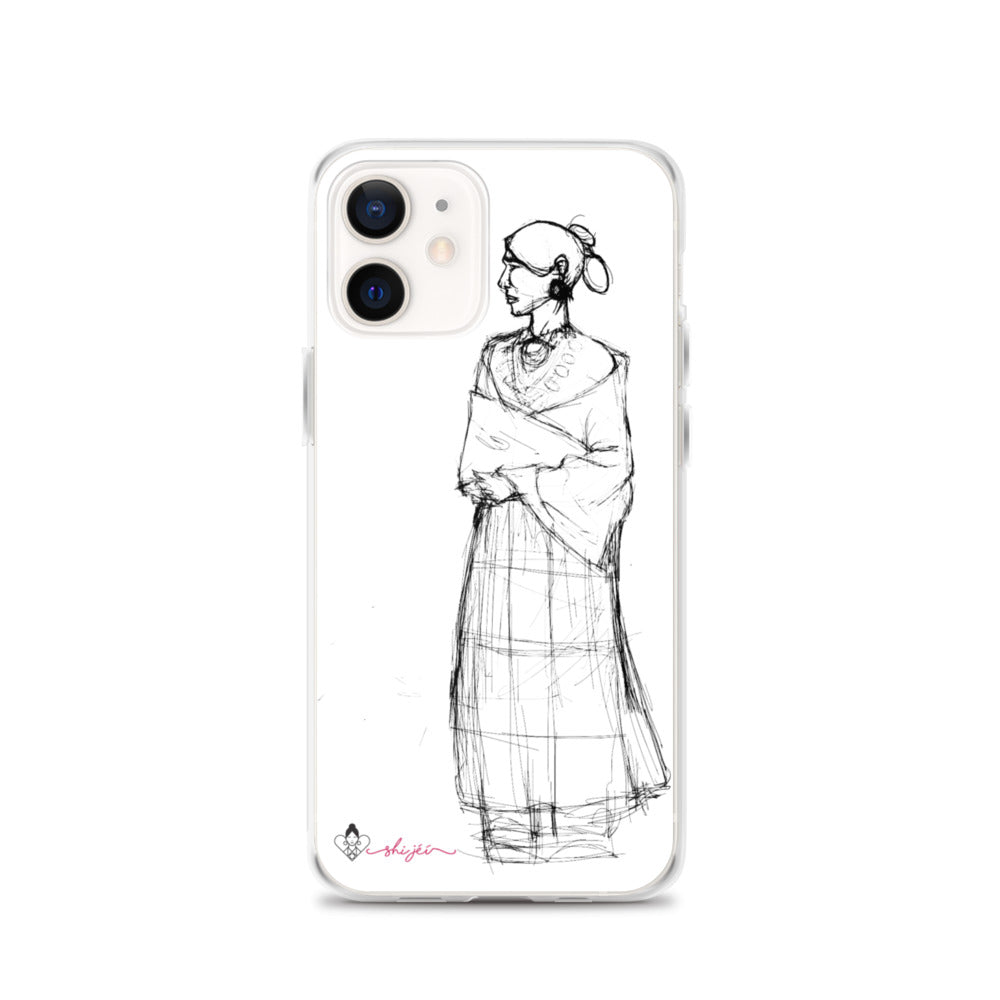 Navajo Woman iPhone Case