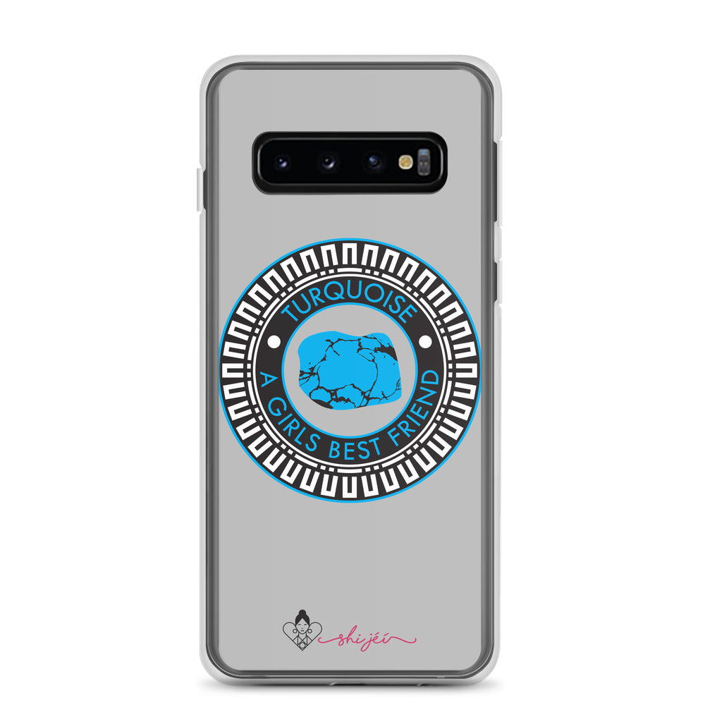 Turquoise is a Girl's Best Friend Samsung Case