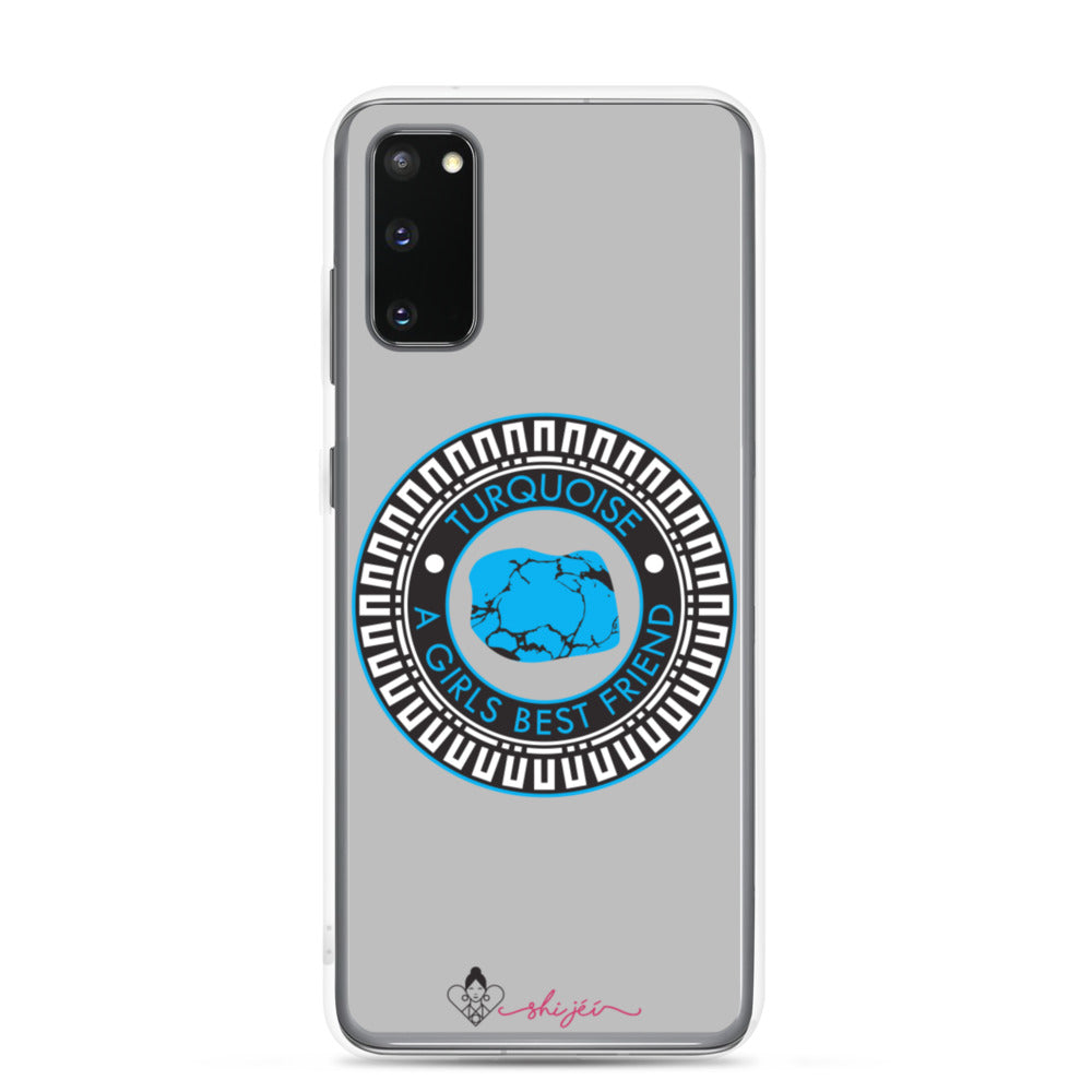 Turquoise is a Girl's Best Friend Samsung Case
