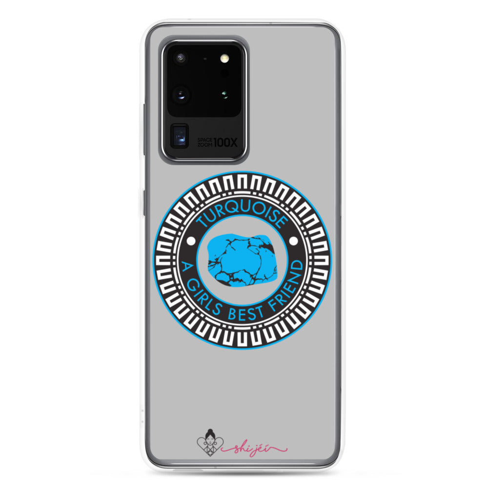 Turquoise is a Girl's Best Friend Samsung Case