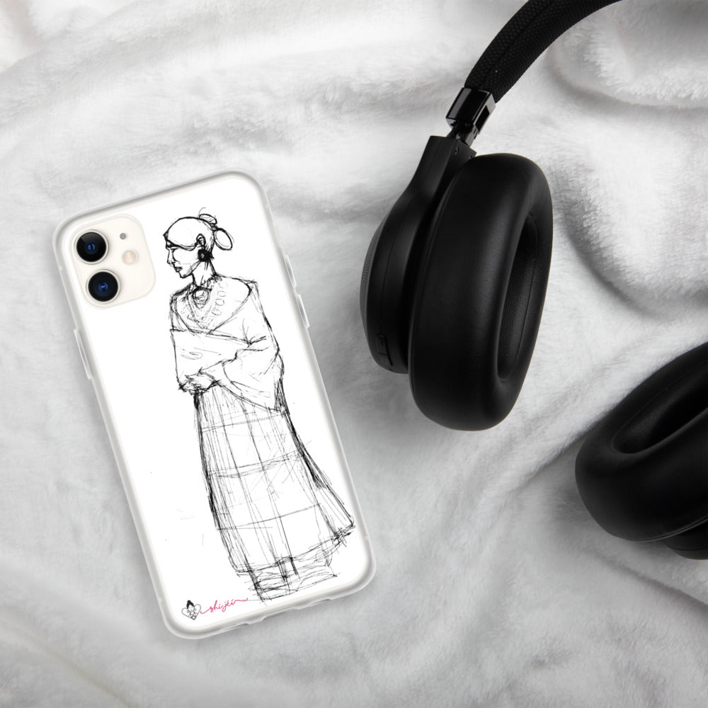 Navajo Woman iPhone Case