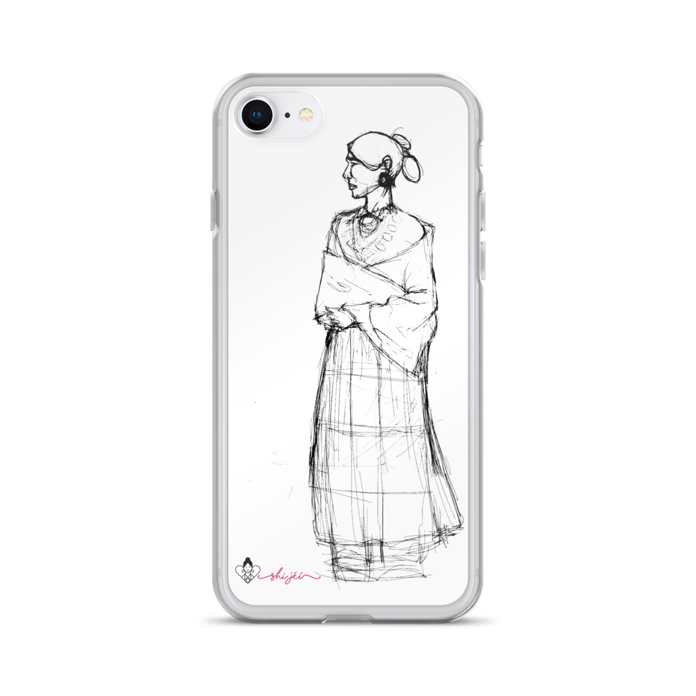 Navajo Woman iPhone Case