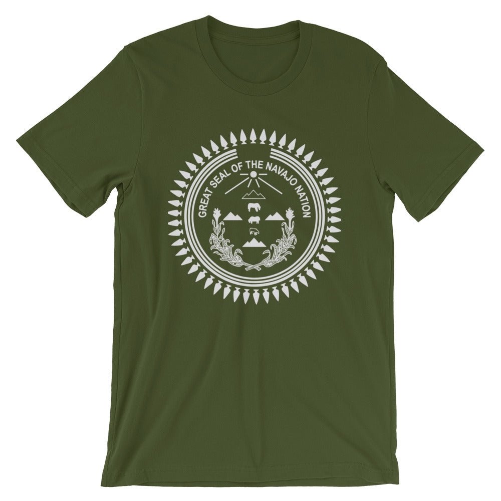 White Navajo Nation Seal Tee