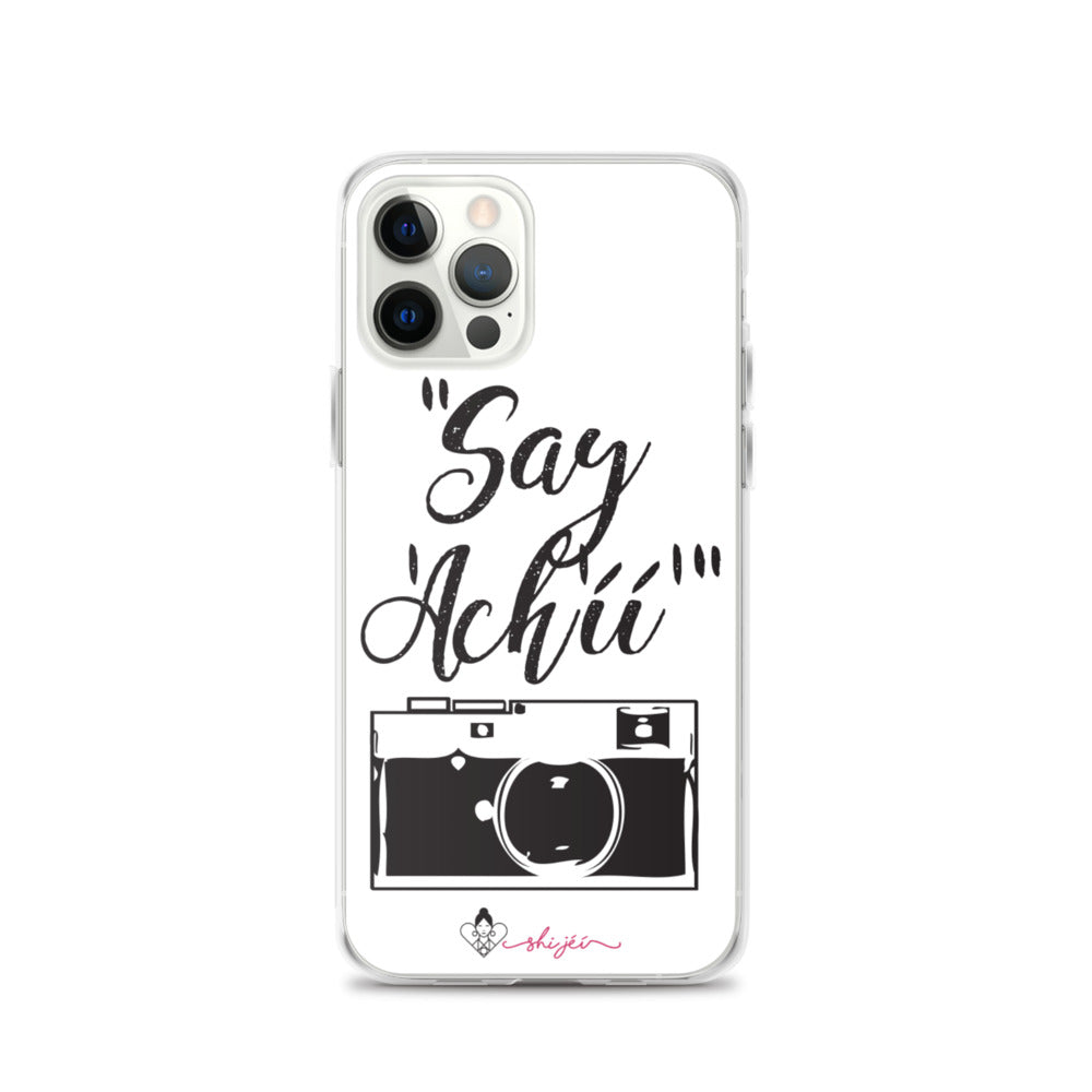 Say Achii iPhone Case