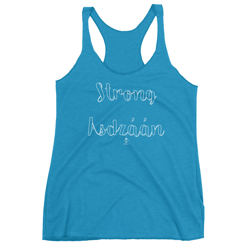 Strong Asdzáán Racerback Tank