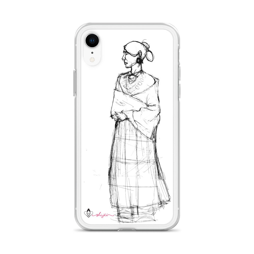 Navajo Woman iPhone Case
