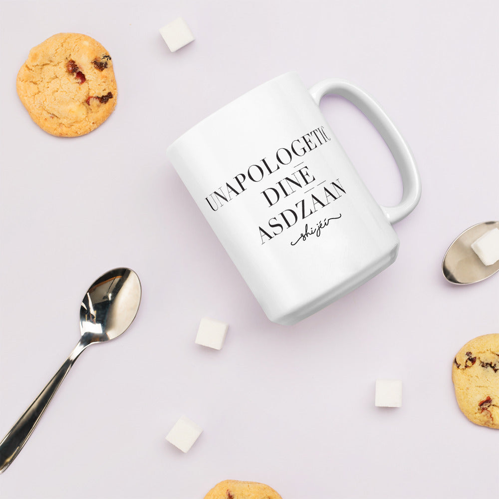 Unapologetic Diné Asdzáán Mug