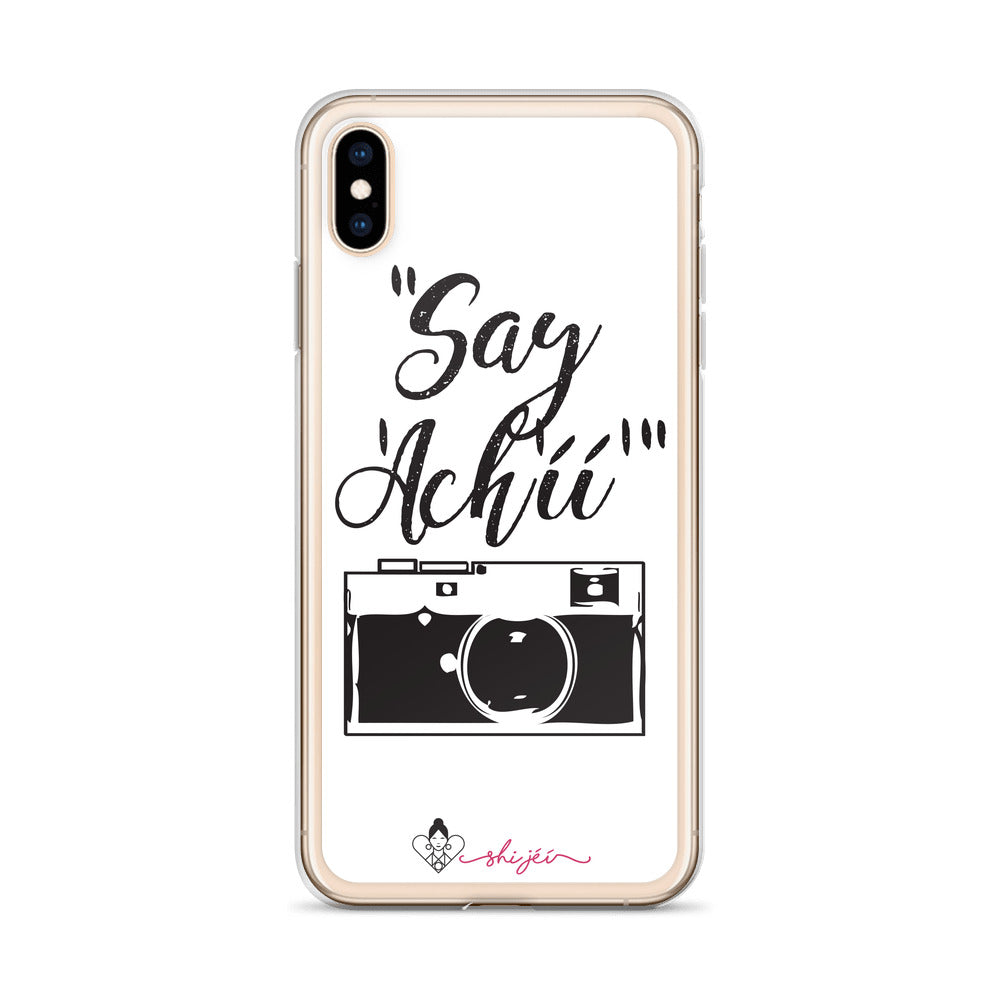 Say Achii iPhone Case