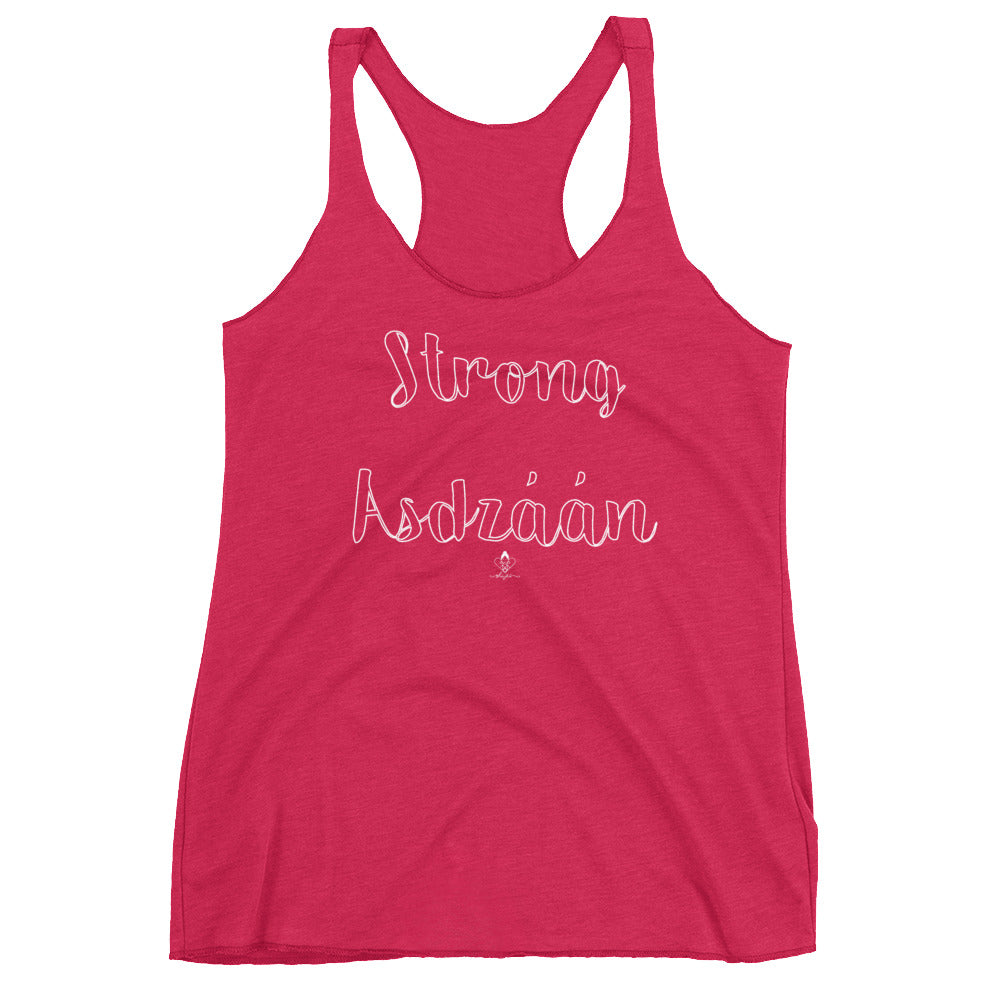 Strong Asdzáán Racerback Tank