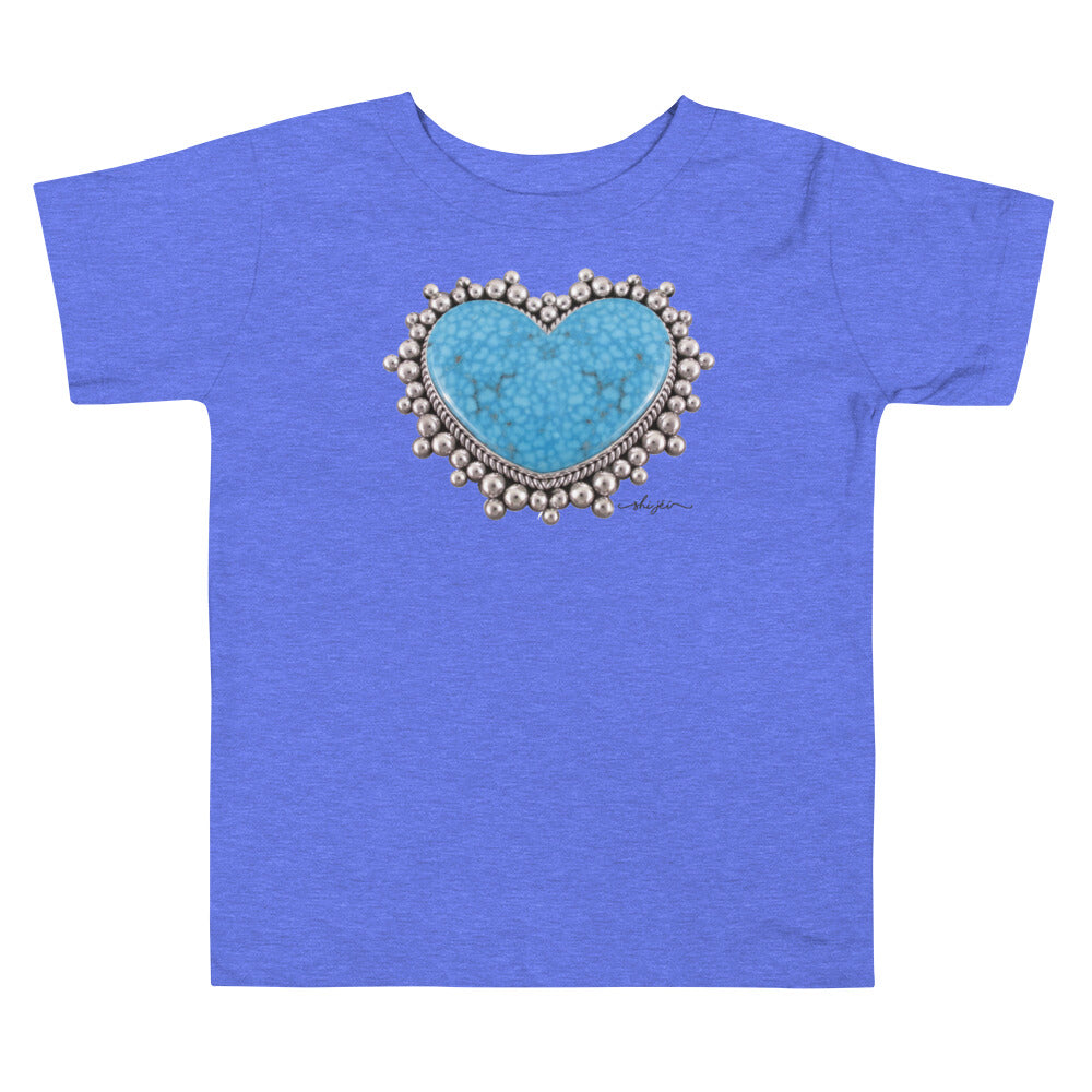 Turquoise Pendant 2T-5T Toddler Tee