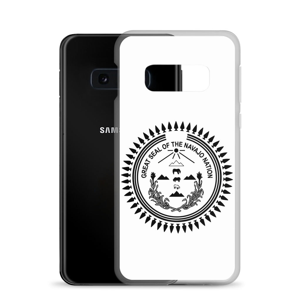 Black Navajo Nation Seal Samsung Phone Case