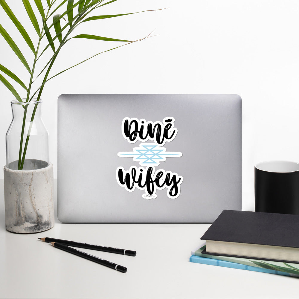 Diné Wifey Stickers