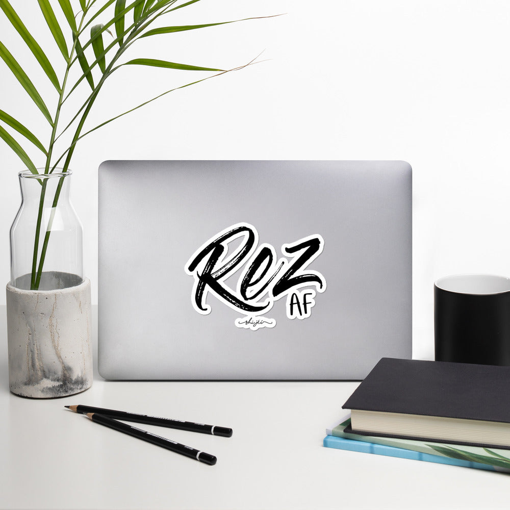 Rez AF Stickers