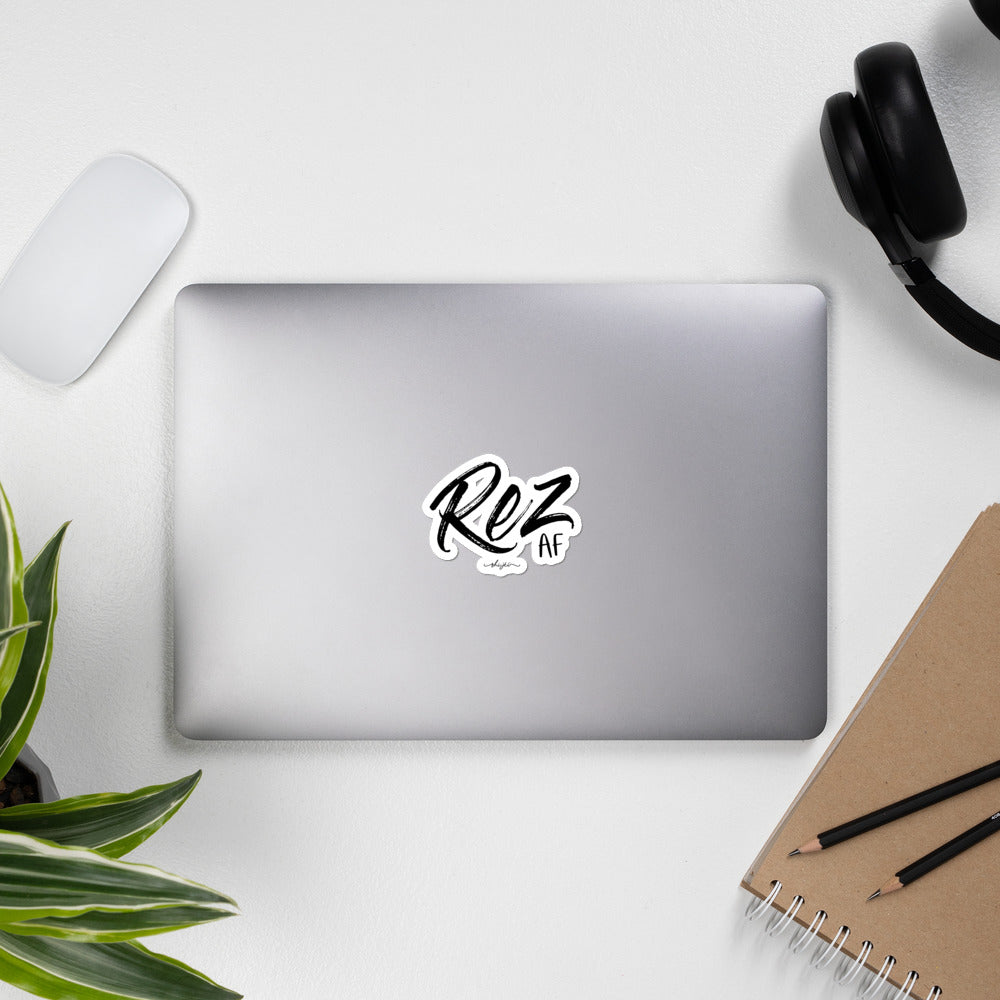 Rez AF Stickers
