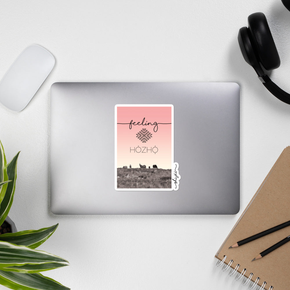 Feeling Hozho Sticker