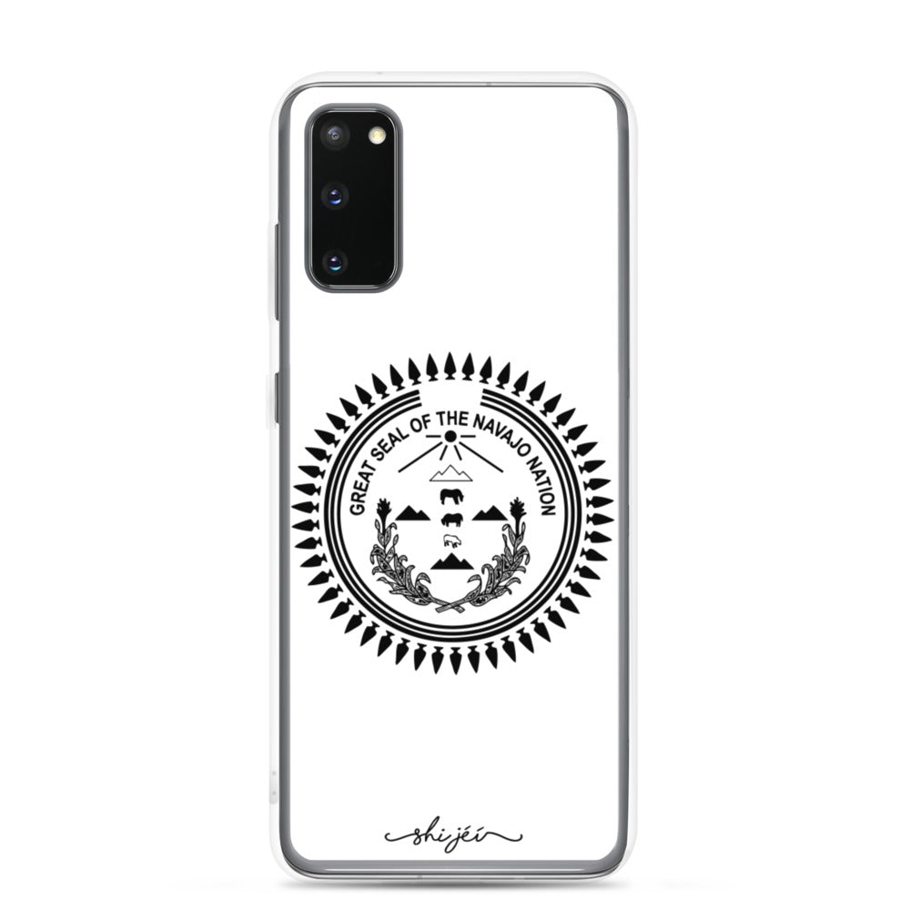 Black Navajo Nation Seal Samsung Phone Case