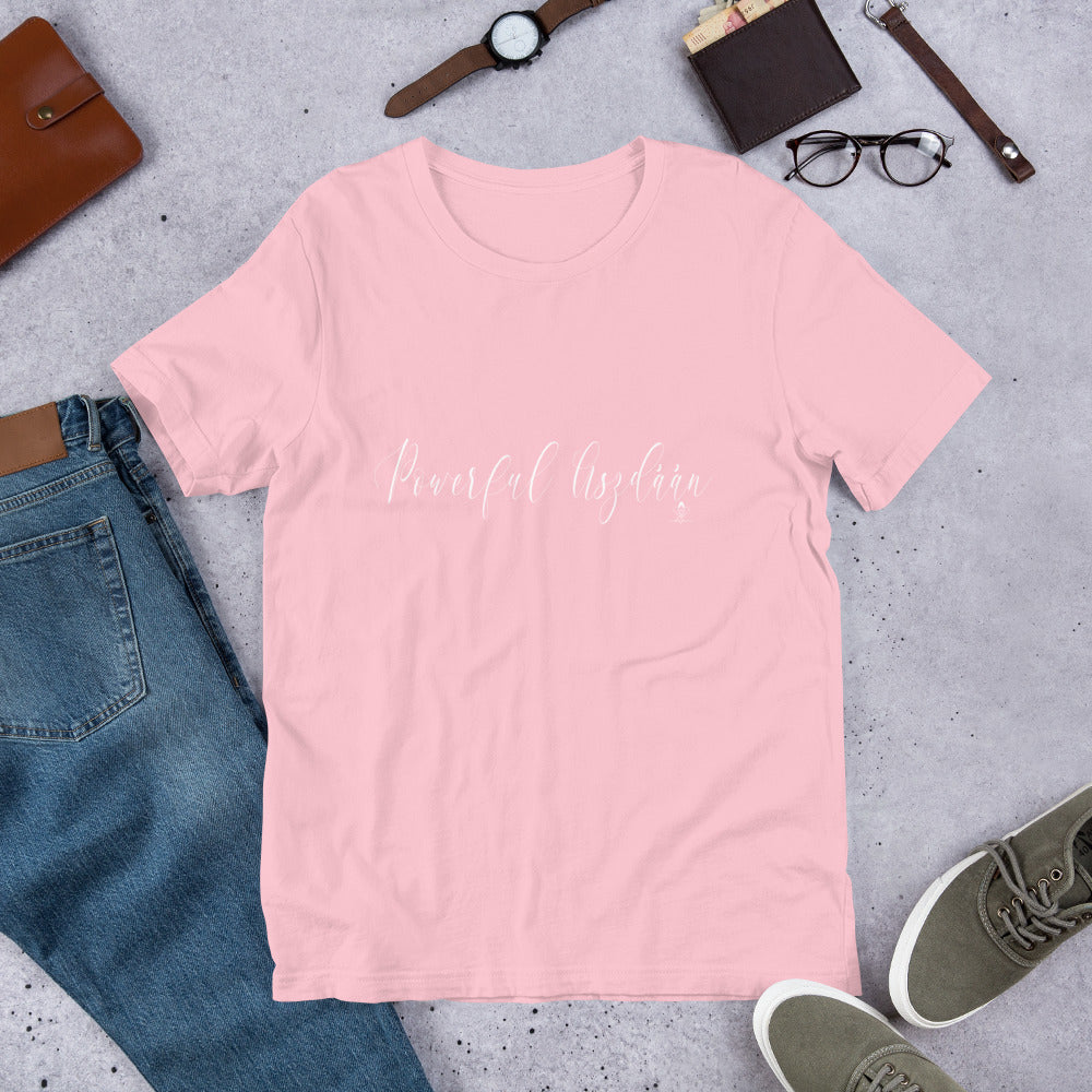 Handwritten Powerful Asdzáán Tee